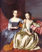 John Singleton Copley Mary MacIntosh Royall and Elizabeth Royall Spain oil painting artist